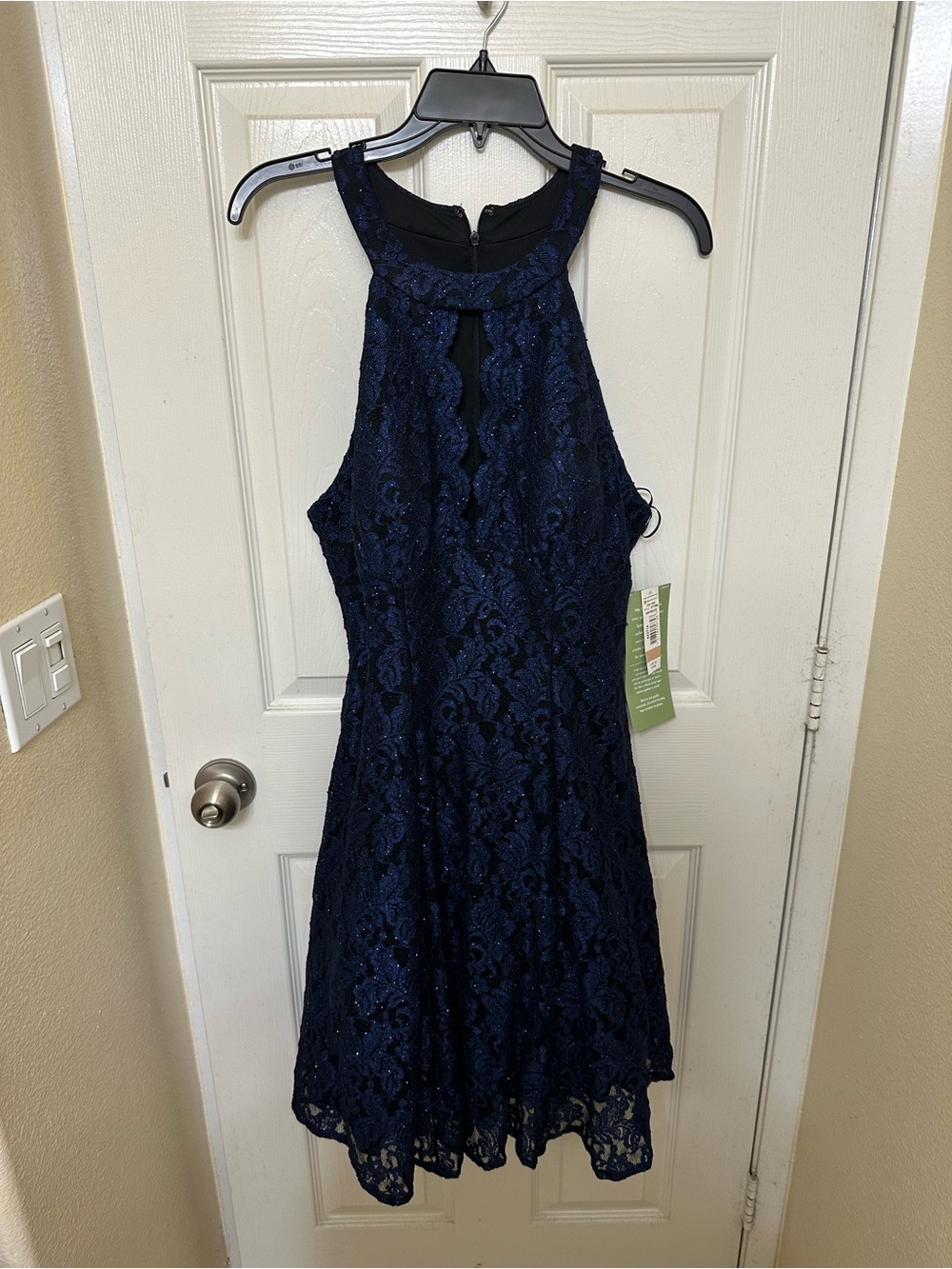 R&M Collection navy blue dress